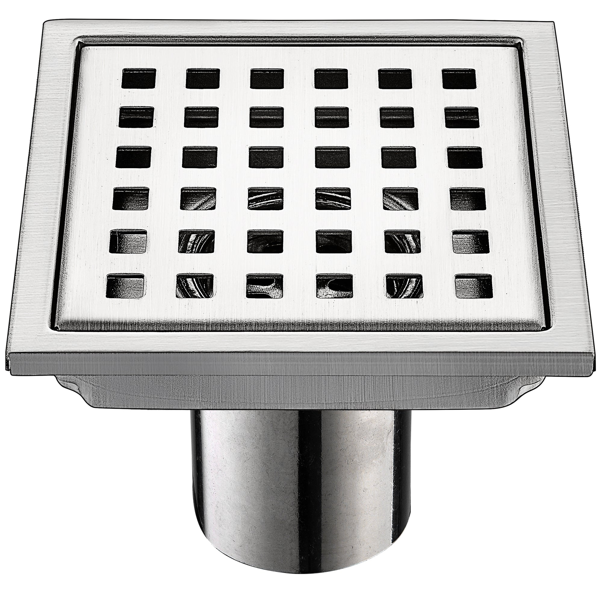 MaxxiBath MB-Stainless Steel Square Drain for a modern square shower drain installation